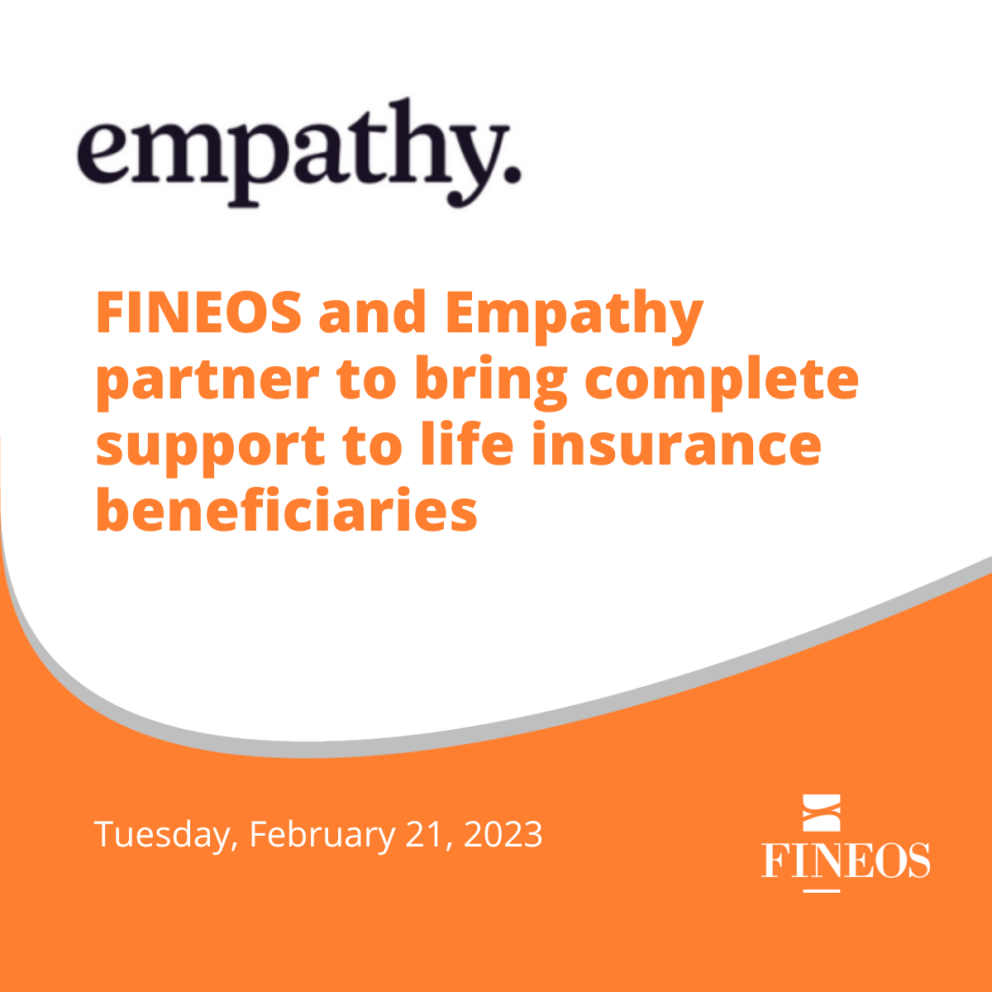 FINEOS And Empathy Partner To Bring Complete Support To Life Insurance