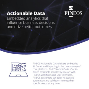 FINEOS Actionable Data Datasheet